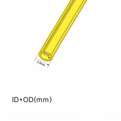 Unbranded 2mm*3.5mm Fuel Gas Line Pipe Hose For Trimmer Chainsaw Blower ID 2mm/2.5mm/3mm Lawnmowers