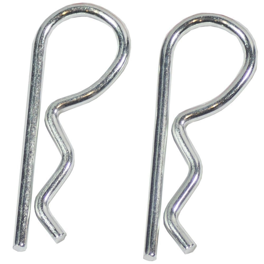 Unbranded 2x 5mm Suits 16/27mm Shaft Grip Clip Fastener Bolt Secure Trailer Bearing