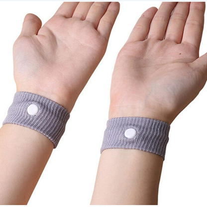 Unbranded 2X Anti Nausea Travel Sickness Band Motion Sea Plane Car Sick Wristband