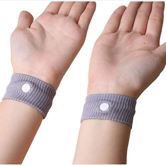 Unbranded 2X Anti Nausea Travel Sickness Band Motion Sea Plane Car Sick Wristband