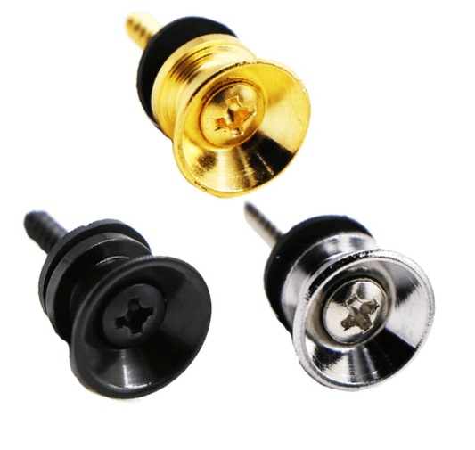 Unbranded 2X Electric Guitar Strap Button Pins Pegs For Acoustic Bass Ukulele Lock Pins