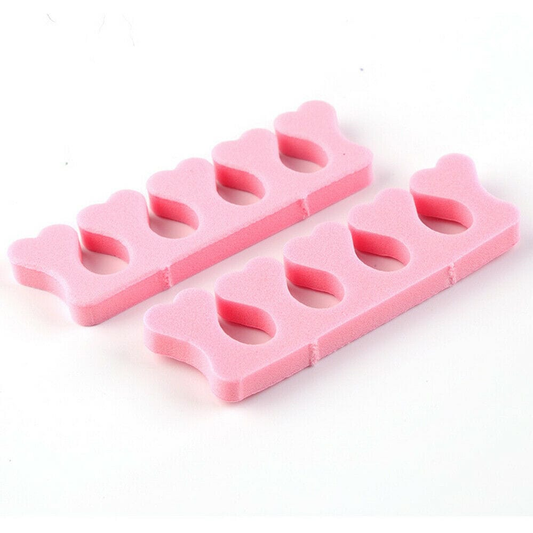 Unbranded 2X Soft Sponge Foam Finger Toe Separator Nail Art Salon Pedicure Manicure