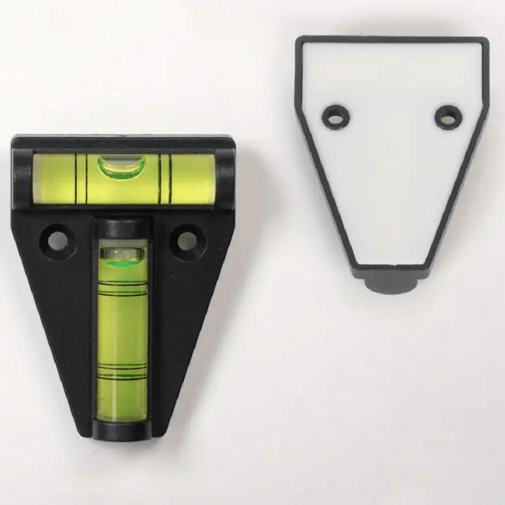 Unbranded 2x Spirit Level Bubble Caravan RV T Leveler Precision Camper Gauge Tool