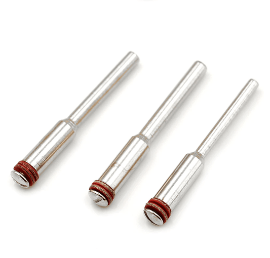 Unbranded 3.17mm Steel Screw Mandrel Cut-off Wheel Holder Shaft For Rotary Tool 3pcs