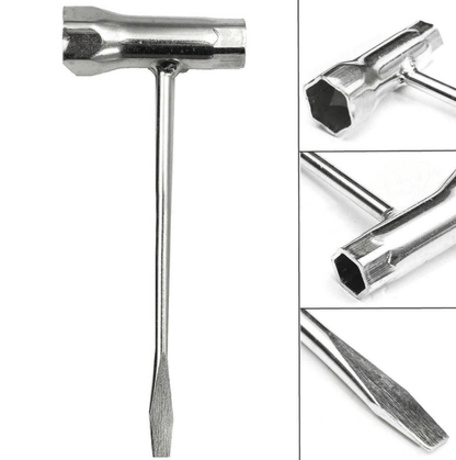 Unbranded 3/4inch (19mm) x 1/2inch (13mm) Chain Saw Wrench Bar Nut G1J6 Spark Plug Trimmer