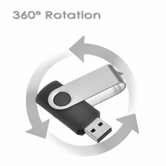 Unbranded 32GB USB Flash Drive Memory Stick Thumb Swivel 2.0 Data Storage