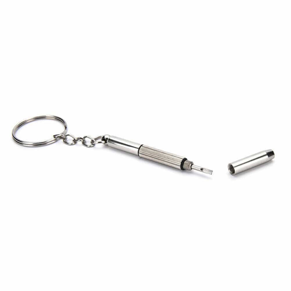 Unbranded 3in1 Eyeglass Screwdriver Flat Head + Sunglass Watch Repair Tool with Keychain