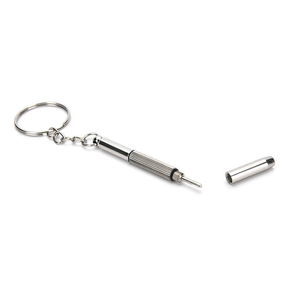Unbranded 3in1 Eyeglass Screwdriver Flat Head + Sunglass Watch Repair Tool with Keychain