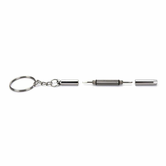 Unbranded 3in1 Eyeglass Screwdriver Flat Head + Sunglass Watch Repair Tool with Keychain