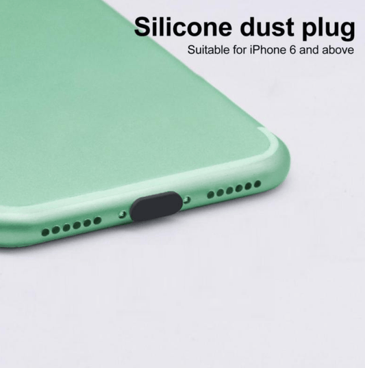 Unbranded 3PCS iPhone Anti Dust Plug Cover Charger Port Cap Smart Phone Accessories