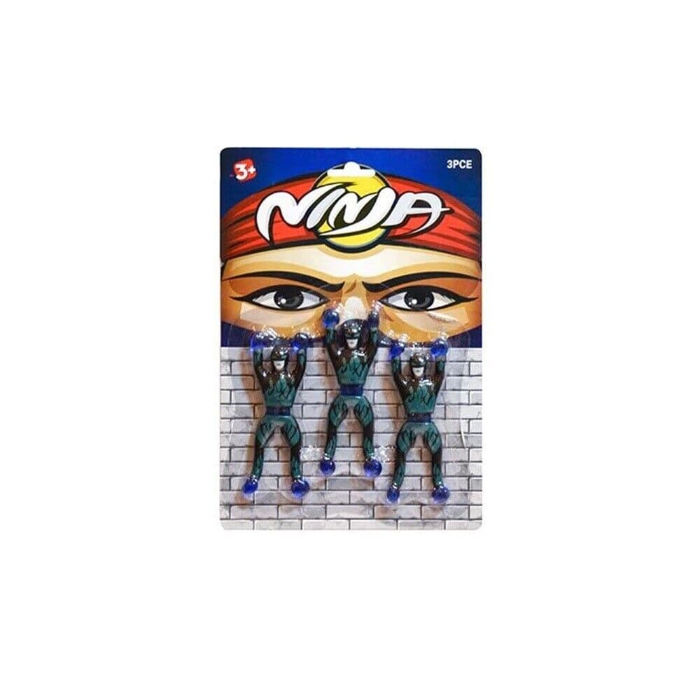 Unbranded 3pcs Sticky Ninja Warriors Climb Toy Games Stretch Contracts