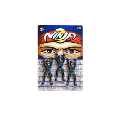 Unbranded 3pcs Sticky Ninja Warriors Climb Toy Games Stretch Contracts