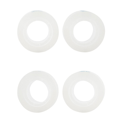 Unbranded 4 Clear Sticky Tape Refills Rolls Quality made Size 18mm × 20M