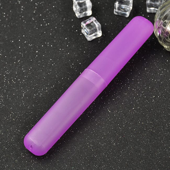 Unbranded 4x Protect Holder Portable Travel Hiking Camping Toothbrush Case Box Tube Cover