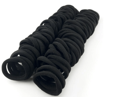 Unbranded 50x Women Girls Hair Band Ties Rope Ring Elastic Hairband Ponytail Holder Black