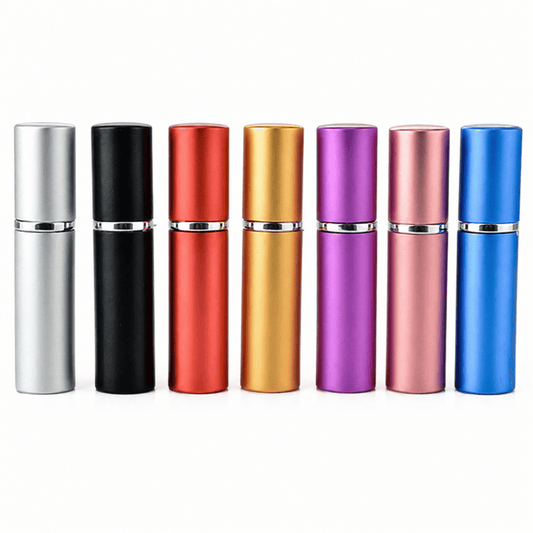 Unbranded 5ML Travel Aluminum Refillable Perfume Bottle Spray Empty Cosmetic Container
