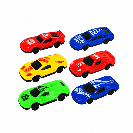 Unbranded 6 Mini Toy Car Play Set Vehicle Baby Kids Boys Toys Racing 7cm Gift