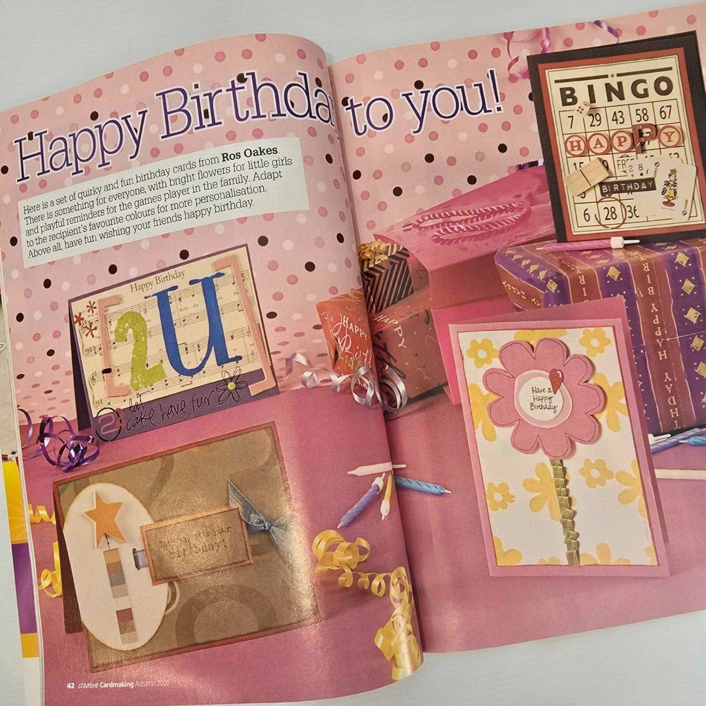 Unbranded 7x Mixed Cardmaking Paper Crafts Stamping Scrapbooking Card Making Magazine