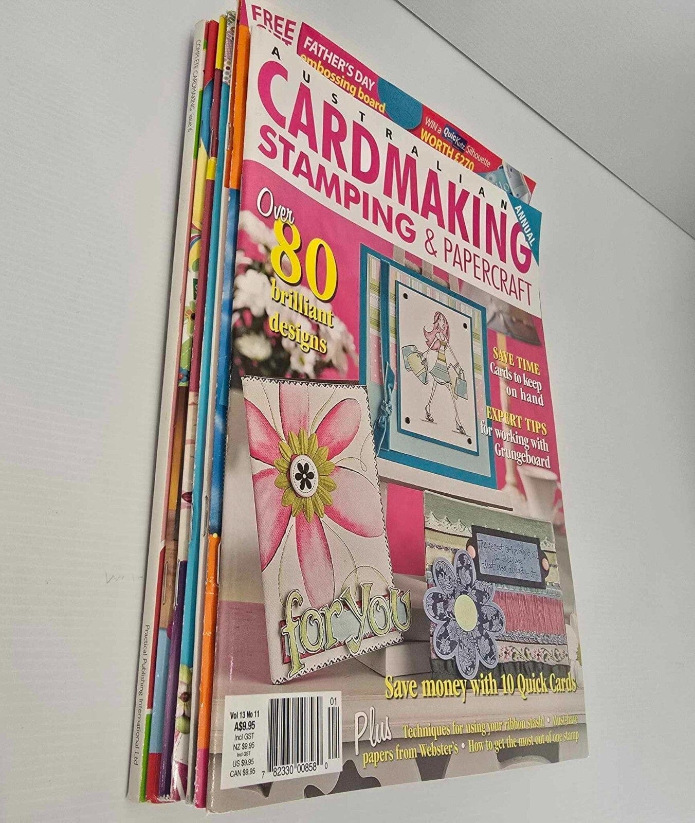 Unbranded 7x Mixed Cardmaking Paper Crafts Stamping Scrapbooking Card Making Magazine