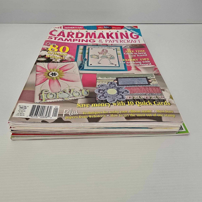 Unbranded 7x Mixed Cardmaking Paper Crafts Stamping Scrapbooking Card Making Magazine