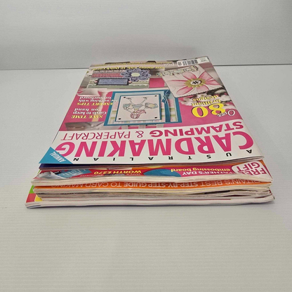 Unbranded 7x Mixed Cardmaking Paper Crafts Stamping Scrapbooking Card Making Magazine