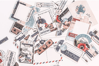 Unbranded 90 PCS travel Stickers Craftsstickers book label Decorative Sticker Book