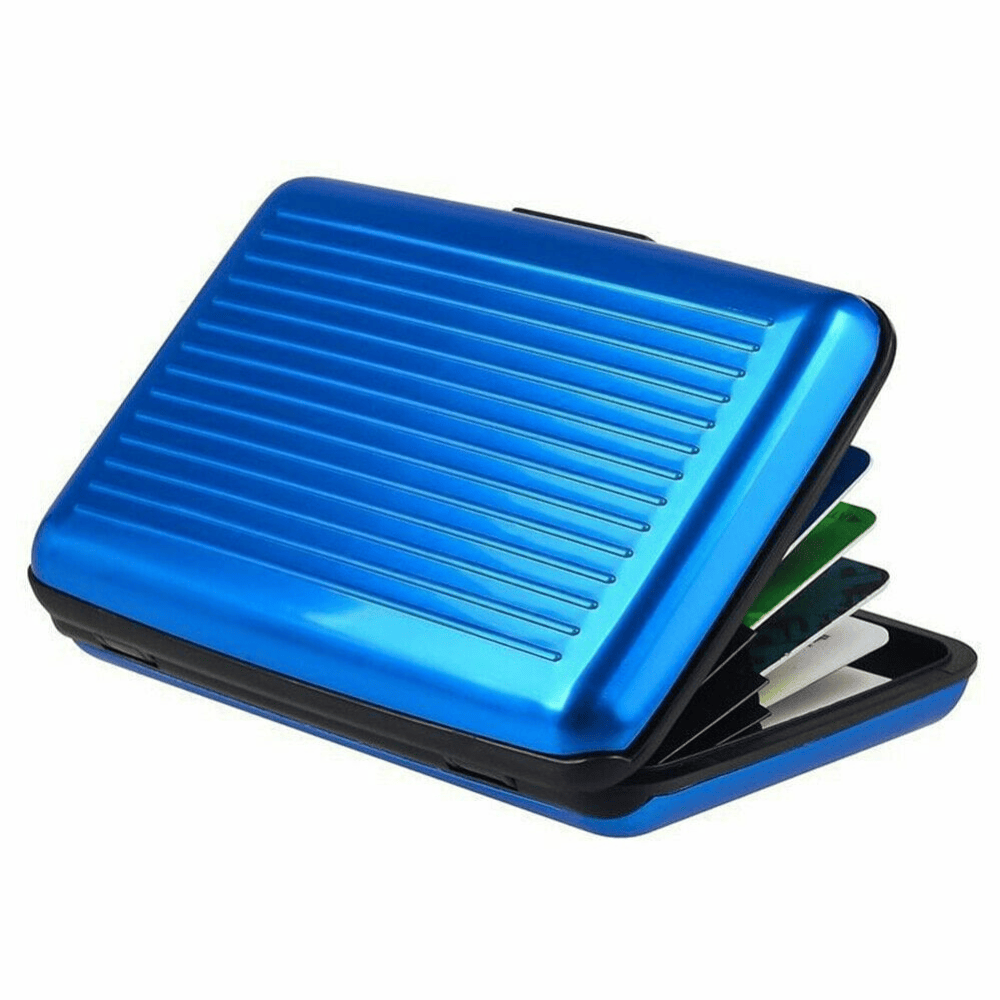 Unbranded Aluminum Metal Waterproof Box Case Business Credit Card Holder Wallet RFID
