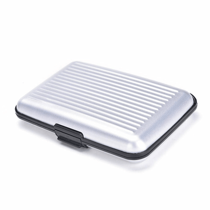 Unbranded Aluminum Metal Waterproof Box Case Business Credit Card Holder Wallet RFID