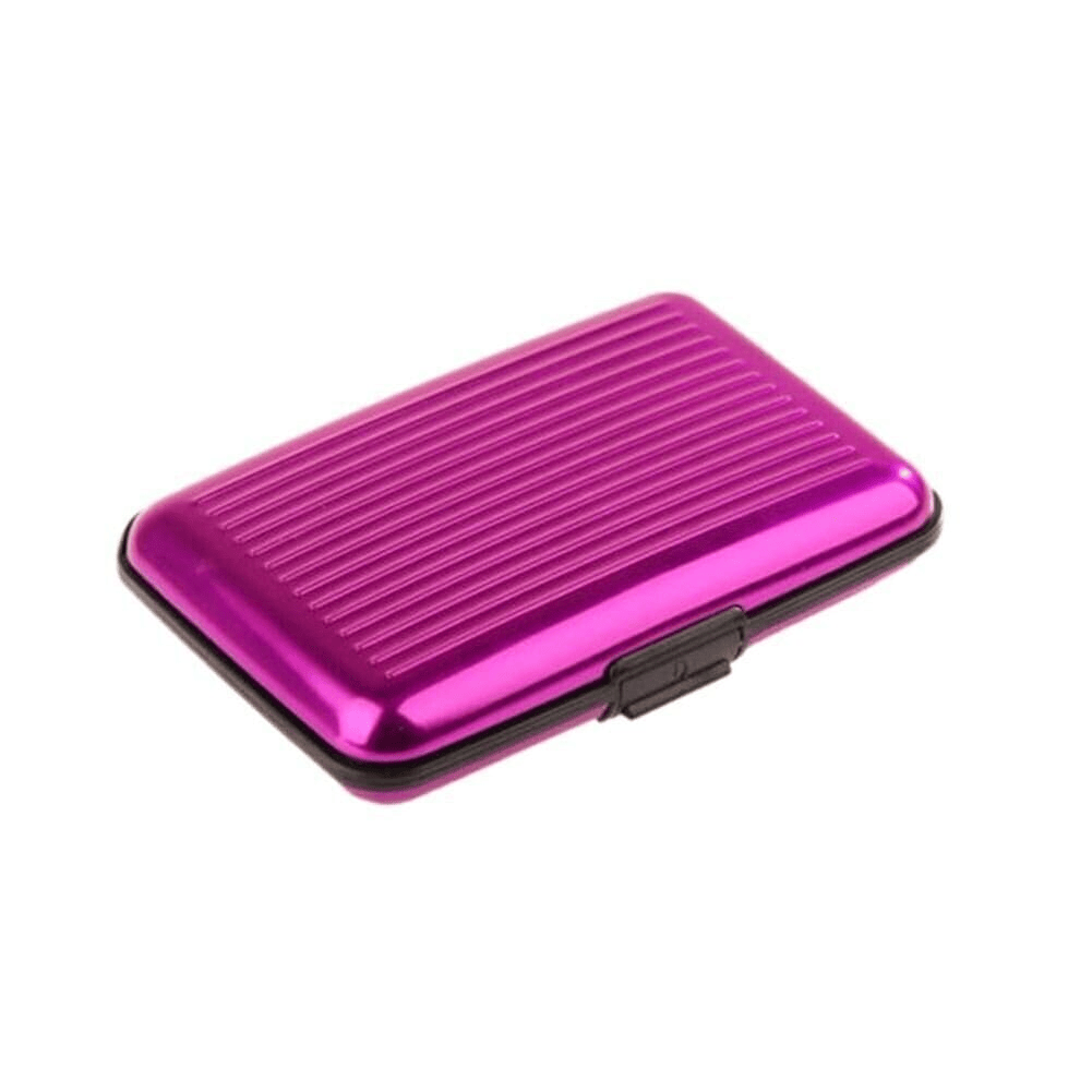 Unbranded Aluminum Metal Waterproof Box Case Business Credit Card Holder Wallet RFID