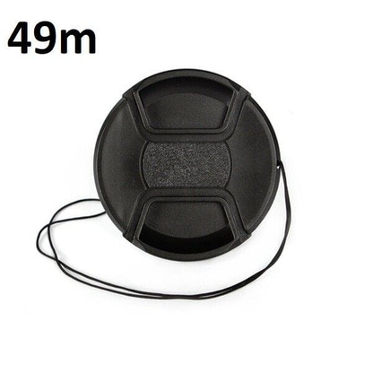 Unbranded Audio & Video > Photography > Camera Accessories 49mm Front Lens Camera Protect Cap Cover for Sony Nikon Olympus Canon Panasonic Fuji
