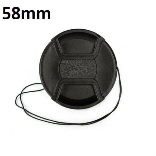 Unbranded Audio & Video > Photography > Camera Accessories 58mm Front Lens Camera Protect Cap Cover for Sony Nikon Olympus Canon Panasonic Fuji