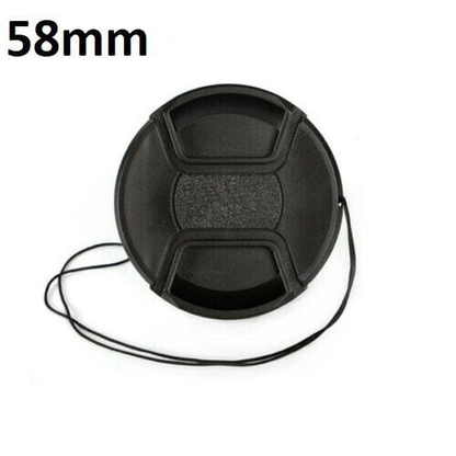 Unbranded Audio & Video > Photography > Camera Accessories 58mm Front Lens Camera Protect Cap Cover for Sony Nikon Olympus Canon Panasonic Fuji