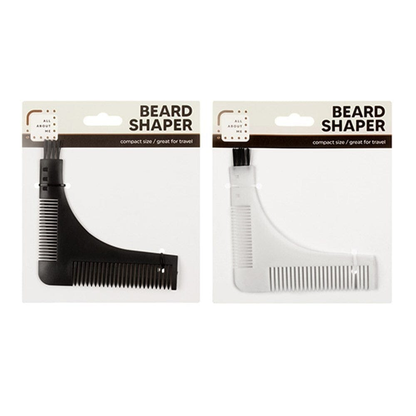 Unbranded Beard Styling Shaping Template Comb Barber Tool Brush Trimming Shaper Stencil