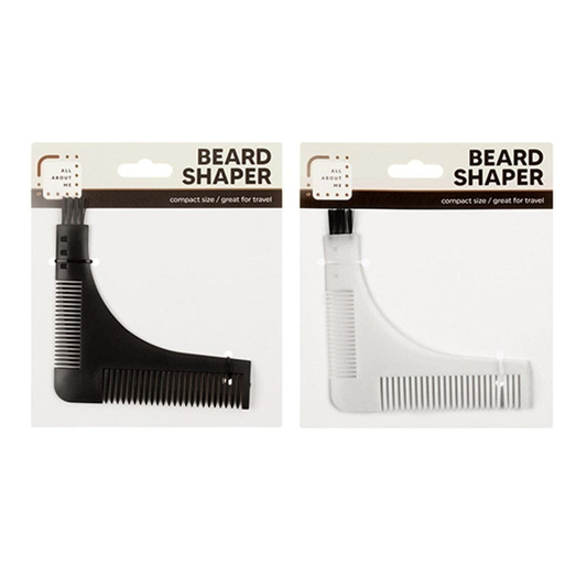 Unbranded Beard Styling Shaping Template Comb Barber Tool Brush Trimming Shaper Stencil