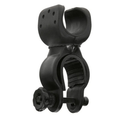 Unbranded Bike Bicycle Flashlight Mount Holder Clip Rotate 360 degree Head LED Light Torch