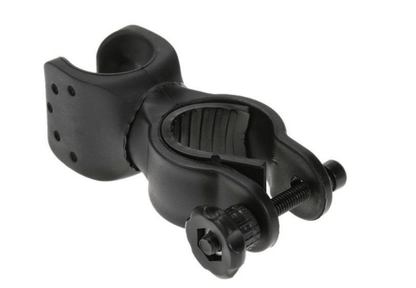 Unbranded Bike Bicycle Flashlight Mount Holder Clip Rotate 360 degree Head LED Light Torch