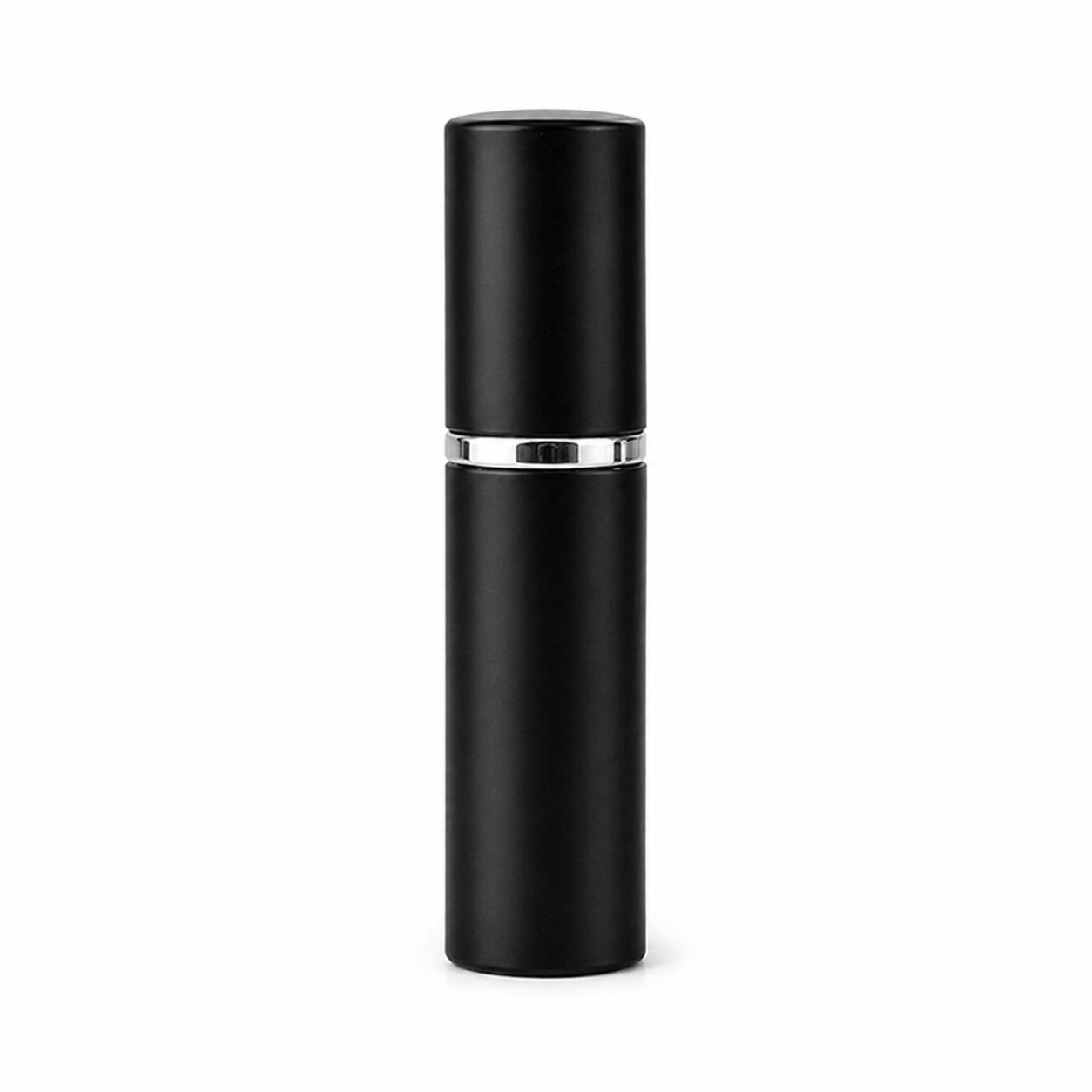 Unbranded Black 5ML Travel Aluminum Refillable Perfume Bottle Spray Empty Cosmetic Container