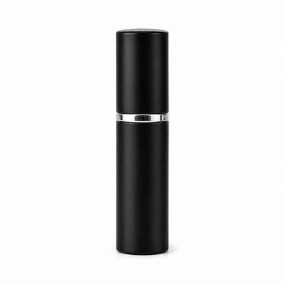 Unbranded Black 5ML Travel Aluminum Refillable Perfume Bottle Spray Empty Cosmetic Container