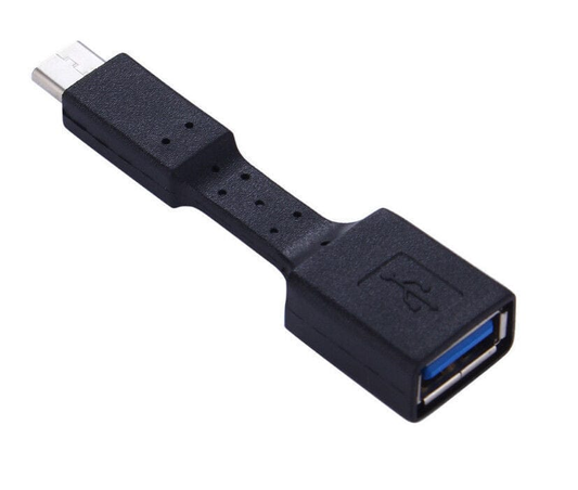 Unbranded Black USB-C 3.1 Type C Male to USB 3.0 Cable Adapter OTG Data Sync Charger Charging