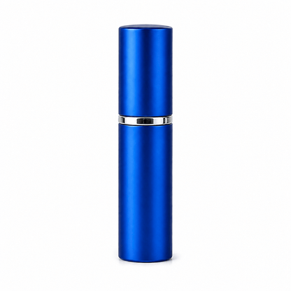 Unbranded Blue 5ML Travel Aluminum Refillable Perfume Bottle Spray Empty Cosmetic Container