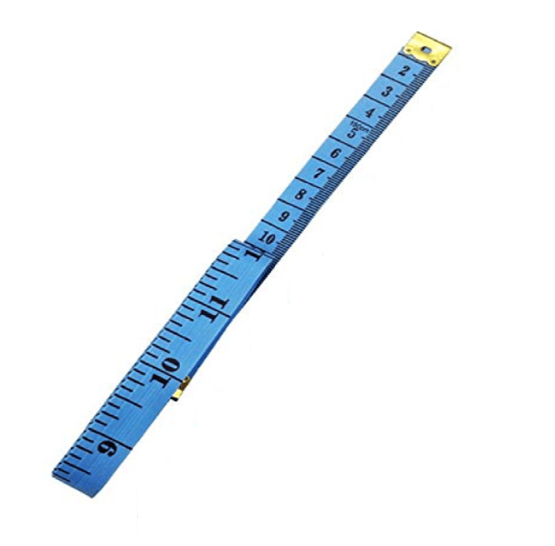 Unbranded Blue Soft Ruler 150CM 1.5M 60" Measure Tape Sewing Tailor Body Measuring Flexible