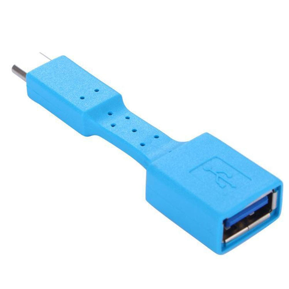 Unbranded Blue USB-C 3.1 Type C Male to USB 3.0 Cable Adapter OTG Data Sync Charger Charging