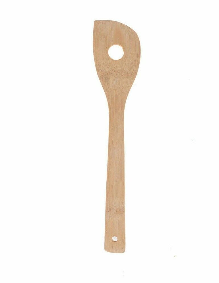 Unbranded Butter scraper Bamboo Wooden Utensils Kitchen Cooking Tools Spoon Spatula Mixing Fork Cookware