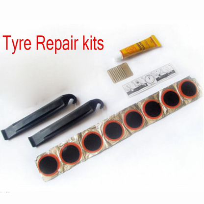 Unbranded Cycling Bike Bicycle Repair Tire Tyre Tool Sets Kit Rubber Patch Care Portable