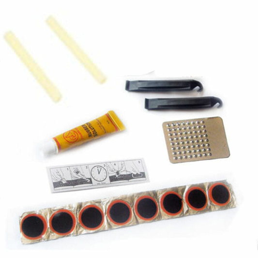 Unbranded Cycling Bike Bicycle Repair Tire Tyre Tool Sets Kit Rubber Patch Care Portable