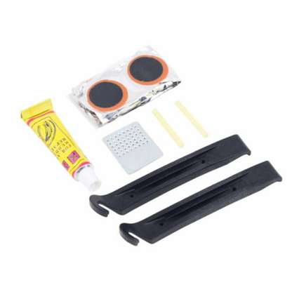 Unbranded Cycling Bike Bicycle Repair Tire Tyre Tool Sets Kit Rubber Patch Care Portable