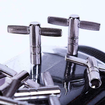 Unbranded Drum Tuner Key Tuning & Adjustment Tool for Drum Kit Chrome Plated Steel