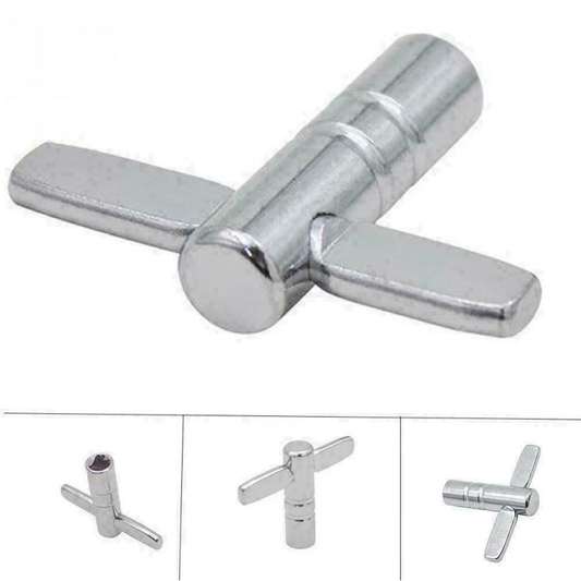 Unbranded Drum Tuner Key Tuning & Adjustment Tool for Drum Kit Chrome Plated Steel