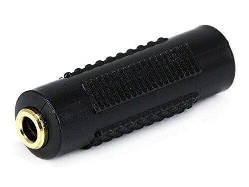 Unbranded Earphone F/F Devices Audio Coupler 3.5mm Female to 3.5mm Female Jack AUX Adaptor