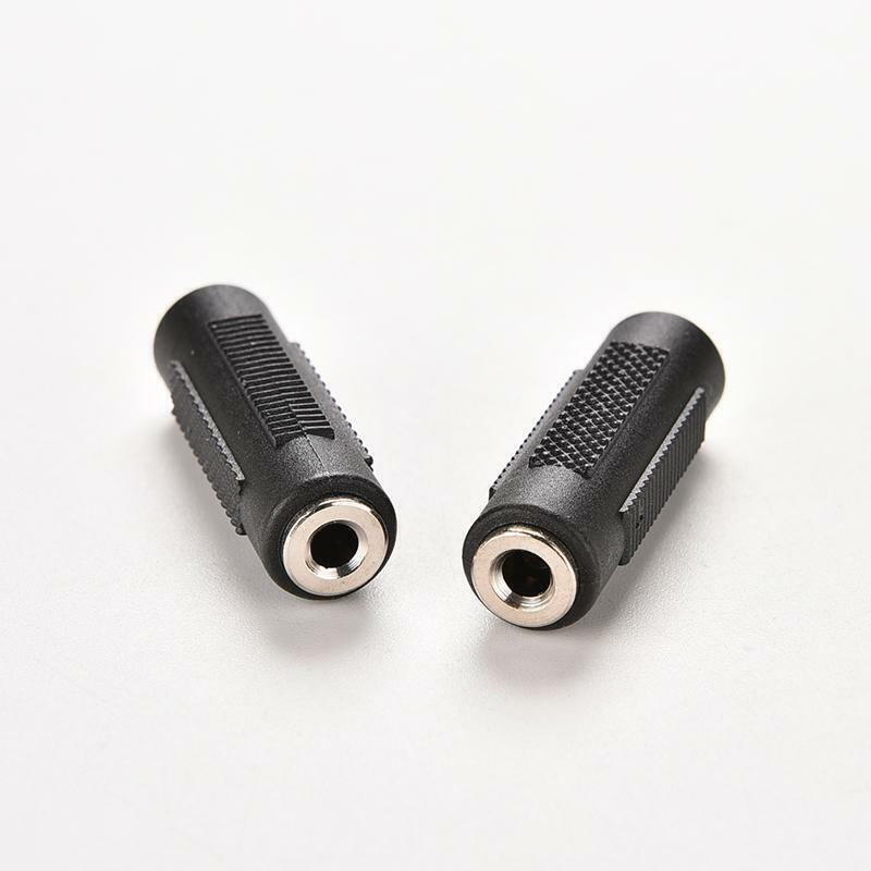 Unbranded Earphone F/F Devices Audio Coupler 3.5mm Female to 3.5mm Female Jack AUX Adaptor